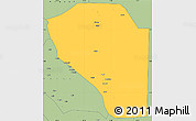 Savanna Style Simple Map of Bor