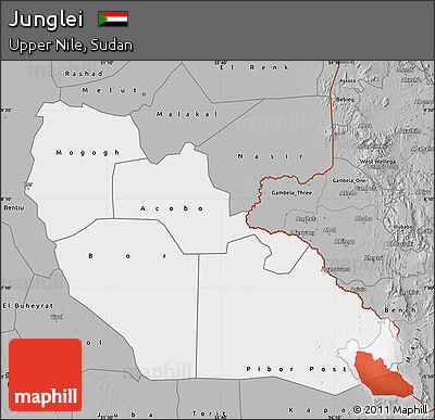 Gray Map of Junglei