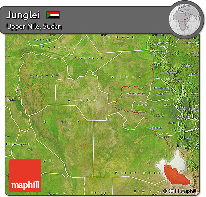 Satellite Map of Junglei