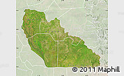 Satellite Map of Junglei, lighten