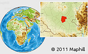 Physical Location Map of Mogogh