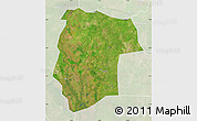 Satellite Map of Mogogh, lighten