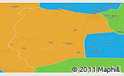 Political Panoramic Map of Mogogh