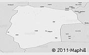 Silver Style Panoramic Map of Mogogh