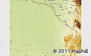 Physical Map of Pibor Post