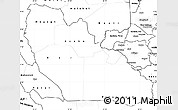 Blank Simple Map of Junglei