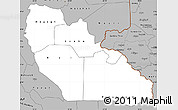 Gray Simple Map of Junglei