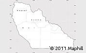 Silver Style Simple Map of Junglei, cropped outside