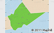 Political Map of Malakal, lighten