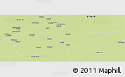 Physical Panoramic Map of Malakal
