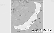 Gray 3D Map of Melut