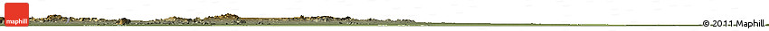 Physical Horizon Map of Melut, darken