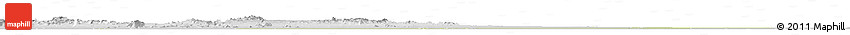 Physical Horizon Map of Melut, lighten, desaturated