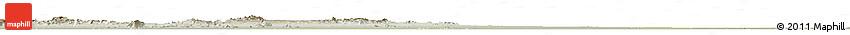 Physical Horizon Map of Melut, semi-desaturated
