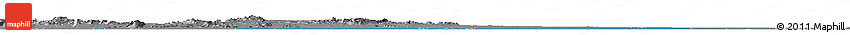 Political Horizon Map of Melut, desaturated