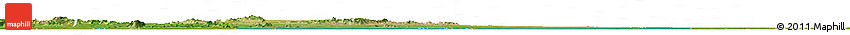 Political Horizon Map of Melut, satellite outside