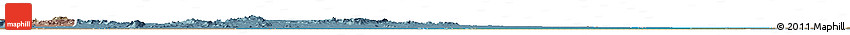 Political Horizon Map of Melut, semi-desaturated