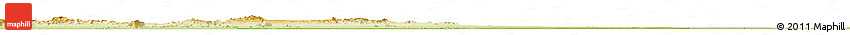 Satellite Horizon Map of Melut, physical outside