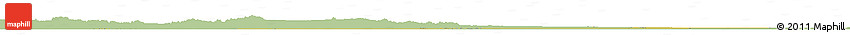 Savanna Style Horizon Map of Melut, single color outside