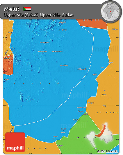 Political Map of Melut