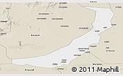 Classic Style Panoramic Map of Melut