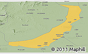 Savanna Style Panoramic Map of Melut