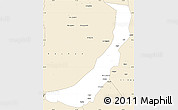 Classic Style Simple Map of Melut
