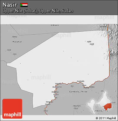 Gray 3D Map of Nasir