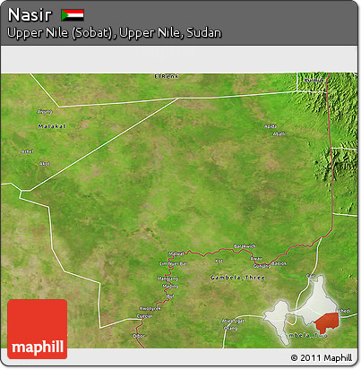 Satellite 3D Map of Nasir