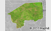 Satellite 3D Map of Nasir, lighten, desaturated