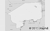 Silver Style 3D Map of Nasir