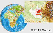 Physical Location Map of Nasir, highlighted grandparent region