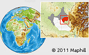 Physical Location Map of Nasir, highlighted parent region, highlighted grandparent region