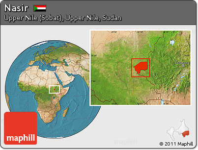 Satellite Location Map of Nasir