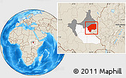 Shaded Relief Location Map of Nasir, highlighted parent region, highlighted grandparent region