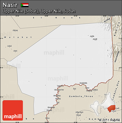 Classic Style Map of Nasir