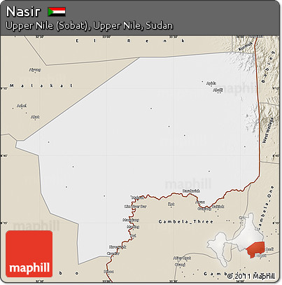 Classic Style Map of Nasir