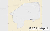 Classic Style Map of Nasir, single color outside