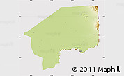 Physical Map of Nasir, cropped outside