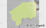 Physical Map of Nasir, desaturated