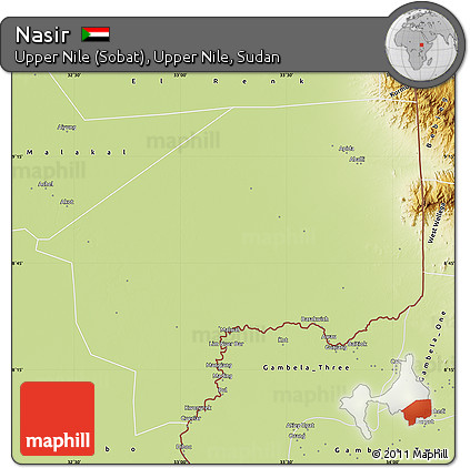 Physical Map of Nasir