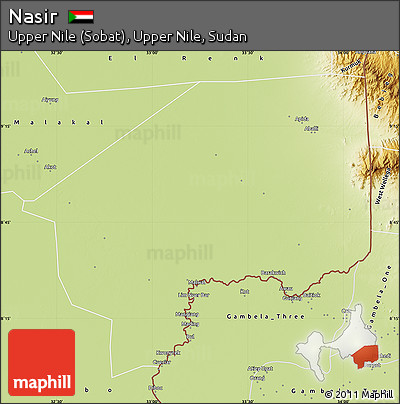 Physical Map of Nasir