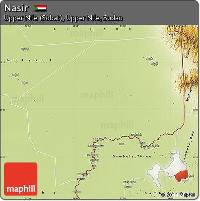 Physical Map of Nasir