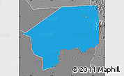 Political Map of Nasir, desaturated
