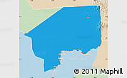 Political Map of Nasir, lighten