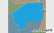 Political Map of Nasir, semi-desaturated