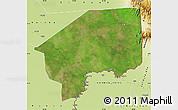 Satellite Map of Nasir, physical outside