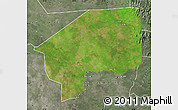 Satellite Map of Nasir, semi-desaturated