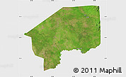 Satellite Map of Nasir, single color outside