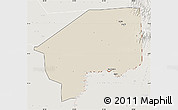 Shaded Relief Map of Nasir, lighten